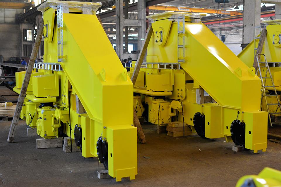 . Bogie of a portal crane